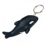 Orca Keyring/Stress Reliever with Logo