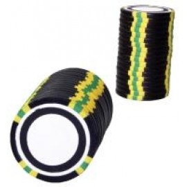 Poker Chip Stack Stress Reliever with Logo  Poker Chip Stack Stress Reliever with Logo
