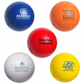 Golf Ball Stress Reliever with Logo  Golf Ball Stress Reliever with Logo