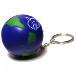 Earth Stress Reliever Keychain Custom Imprinted