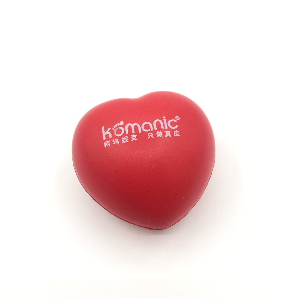 Heart shape stress reliever Custom Printed Heart shape stress reliever Custom Printed