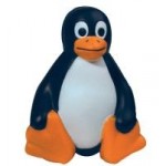 Promotional Sitting Penguin Stress Reliever