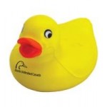 Custom Imprinted Duck Stress Reliever