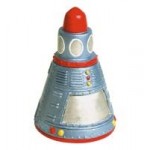Rocket Capsule Stress Reliever with Logo