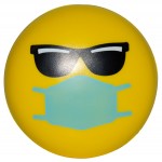 Logo Branded Cool PPE Emoji Squeezies Stress Reliever