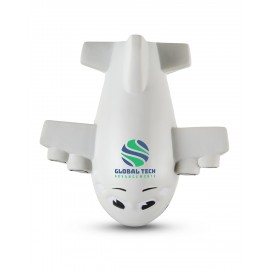 Personalized Smiling Airplane Shape Stress Ball  Personalized Smiling Airplane Shape Stress Ball