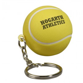 Custom Tennis Ball Stress Reliever Key Chain  Custom Tennis Ball Stress Reliever Key Chain
