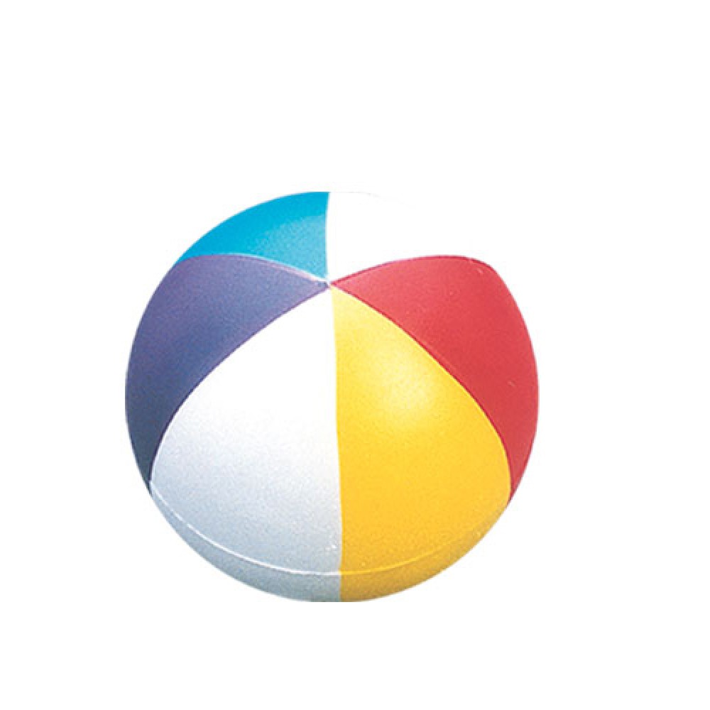 Custom Printed Stress Toy - Beach Ball Custom Printed Stress Toy - Beach Ball