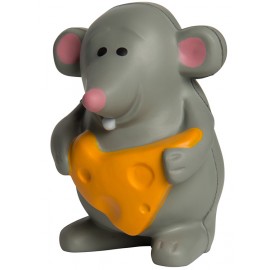 Customized Mouse w/Cheese Stress Reliever