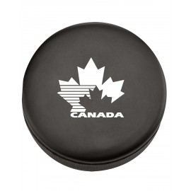 Hockey Puck Shape Stress Ball with Logo  Hockey Puck Shape Stress Ball with Logo