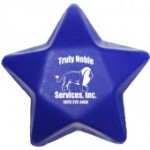 Blue Star Stress Reliever Custom Printed