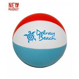 Promotional Union Printed - Beach Stress Reliever Ball with 1-Color Logo  Promotional Union Printed - Beach Stress Reliever Ball with 1-Color Logo