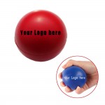 Large PU Reliever Balls For High-Stress People Logo Branded