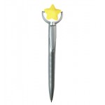 Star Specialty Pen w/Squeeze Topper with Logo