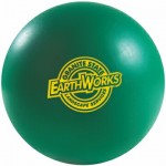 Dark Green Squeezies Stress Reliever Ball with Logo