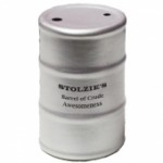 Silver Oil Drum Stress Reliever Logo Branded