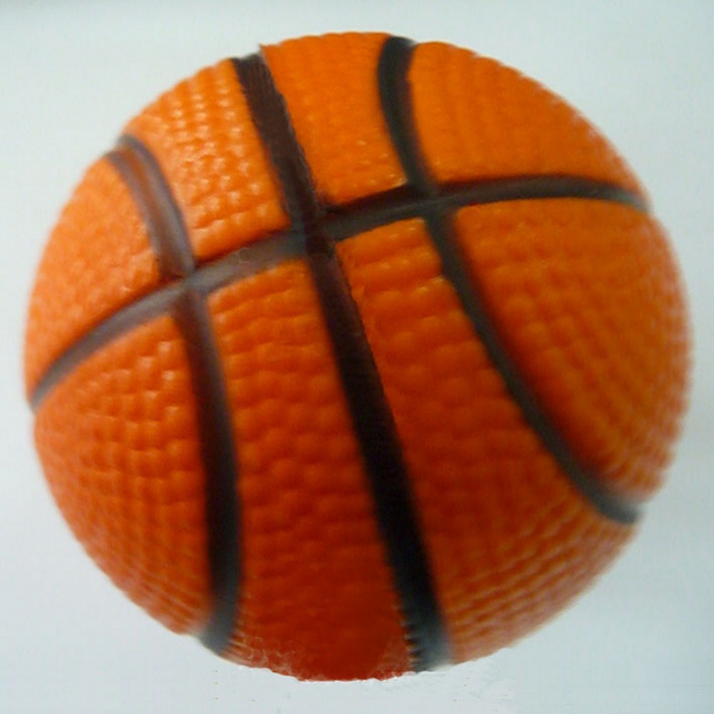 Logo Branded 2.48" Basketball Stress Reliever Squeeze Ball Logo Branded 2.48" Basketball Stress Reliever Squeeze Ball