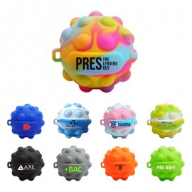 3D Stress Relief Popper Ball with Logo