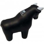 Custom Imprinted Fighting Bull Stress Reliever
