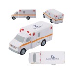 Logo Branded Ambulance Shape Stress Ball