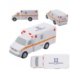 Logo Branded Ambulance Shape Stress Ball  Logo Branded Ambulance Shape Stress Ball