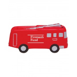 Customized Prime Line Fire Truck Shape Stress Ball