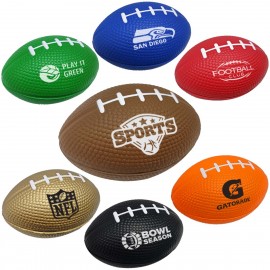 Logo Branded Popular Football Stress Reliever Ball, Semi Soft And Squeezable