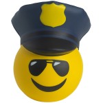 Customized Police Emoji Squeezies Stress Reliever
