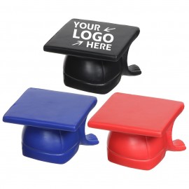 Mortarboard Hat Stress Reliever with Logo  Mortarboard Hat Stress Reliever with Logo