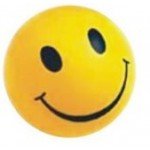 Custom Printed Sport Series Happy Face Stress Reliever Ball