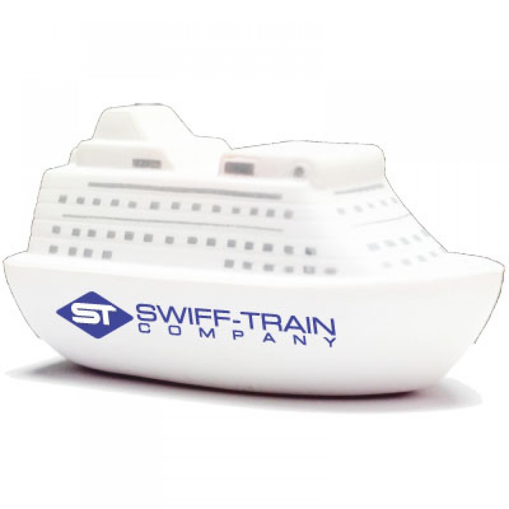 Ocean-liner Cruise Ship Stress Reliever Custom Imprinted Ocean-liner Cruise Ship Stress Reliever Custom Imprinted