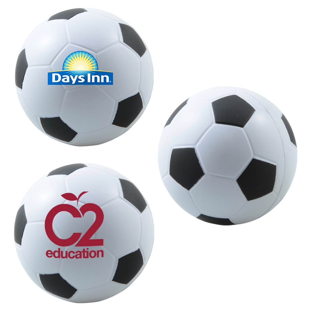 Soccer Stress Ball (Direct Import - 8-10 Weeks Ocean) Custom Imprinted Soccer Stress Ball (Direct Import - 8-10 Weeks Ocean) Custom Imprinted