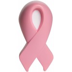 Customized Pink Ribbon Stress Reliever