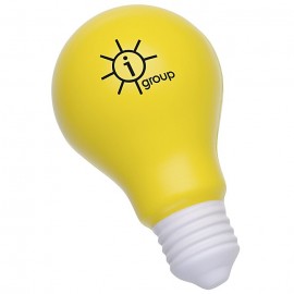 Promotional Bulb Shaped PU Stress Foam Ball