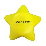 Star Stress Reliever - Yellow Logo Branded