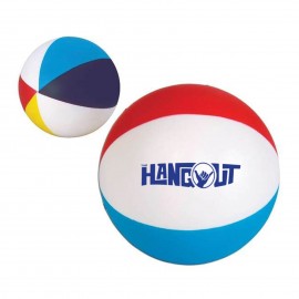 Beachball Stress Reliever with Logo  Beachball Stress Reliever with Logo