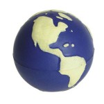 Glow Earth Squeezies Stress Reliever with Logo