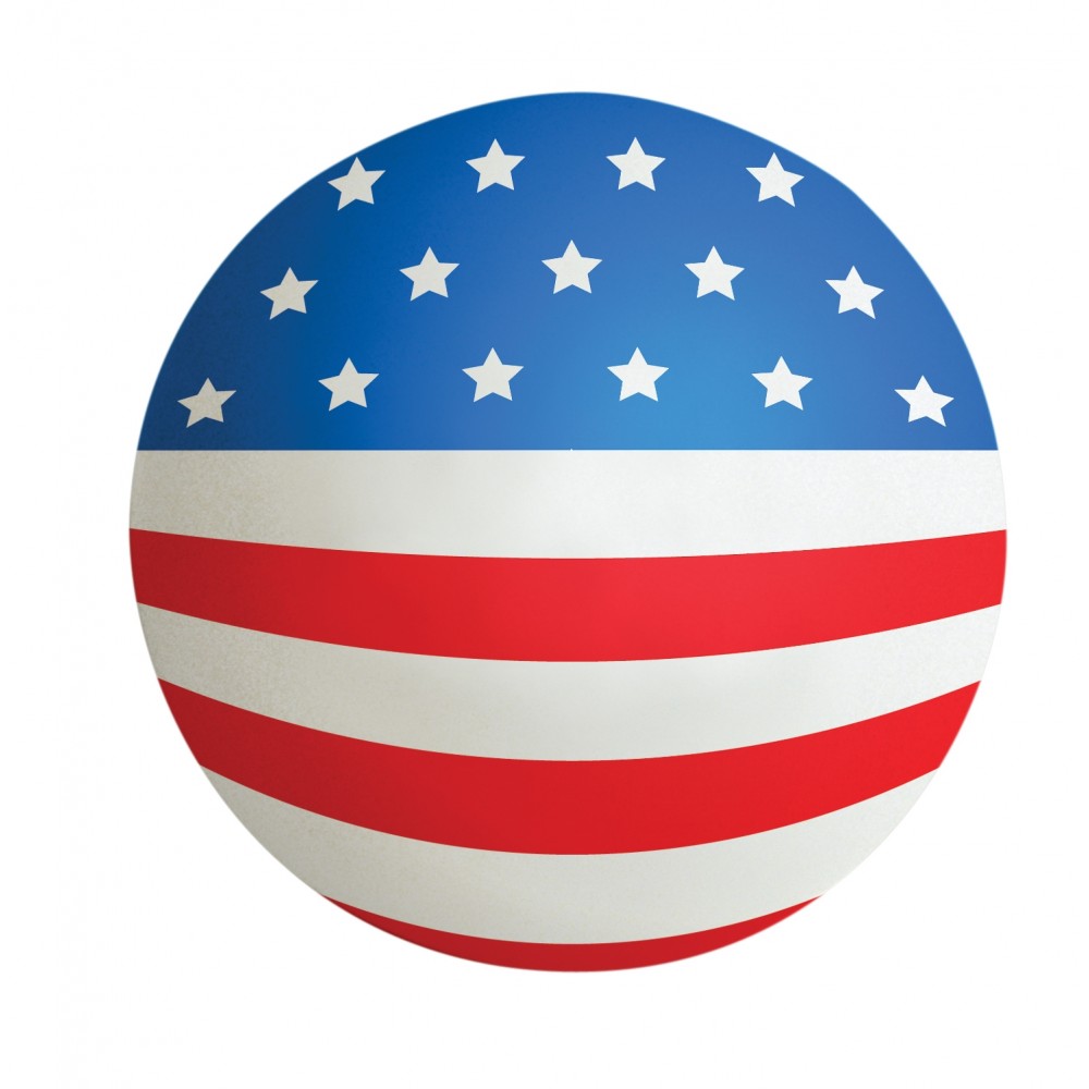 Customized Flag Ball Squeezies Stress Reliever