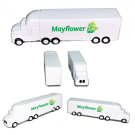 Personalized Semi-Truck Stress Reliever with Full Color Logo  Personalized Semi-Truck Stress Reliever with Full Color Logo