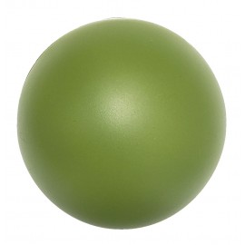 Olive Green Squeezies Stress Reliever Ball with Logo