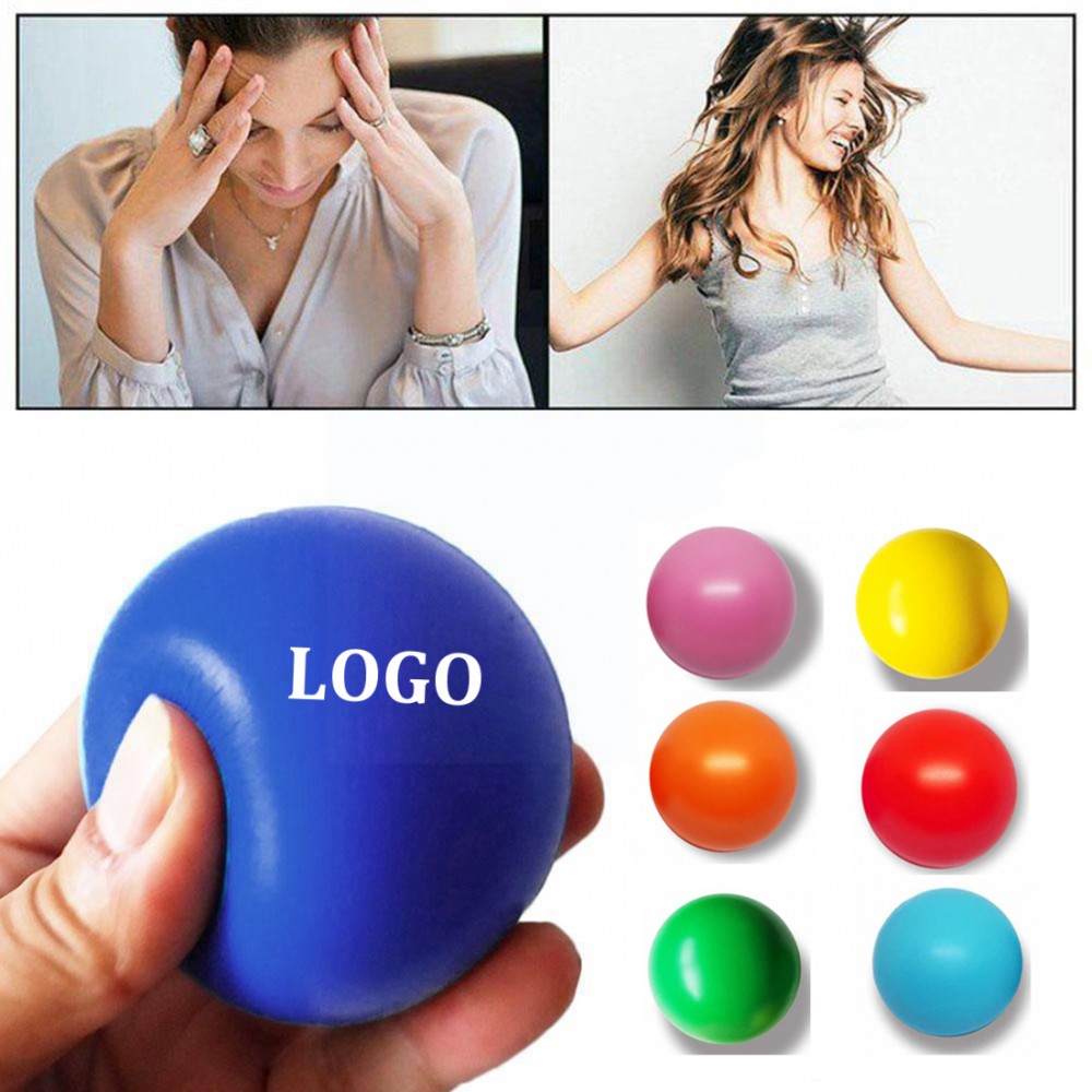 2" Stress Reliever Ball with Logo 2" Stress Reliever Ball with Logo