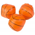 Custom Printed Soft Stuffed Basketball Stress Reliever