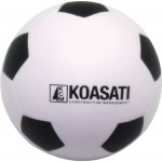 Soccer Ball Squeezies Stress Reliever with Logo