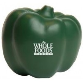 Green Bell Pepper Stress Reliever with Logo  Green Bell Pepper Stress Reliever with Logo