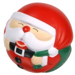 Santa Claus Ball Stress Reliever with Logo