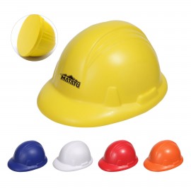 Hard Hat Stress Reliever with Logo  Hard Hat Stress Reliever with Logo