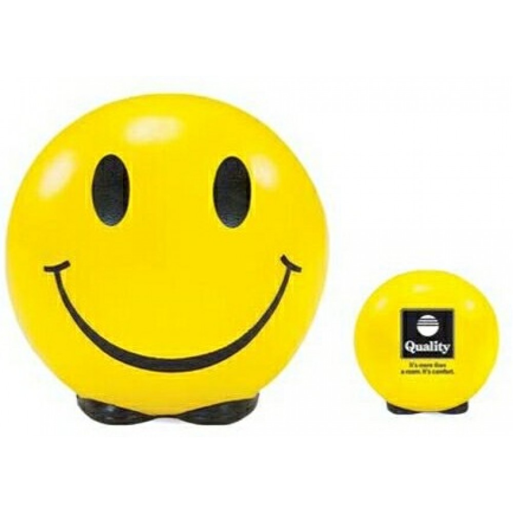 Custom Imprinted Friendly Face Stress Reliever Custom Imprinted Friendly Face Stress Reliever