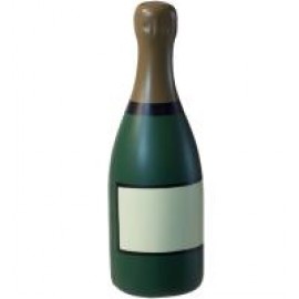 Customized Champagne Bottle Stress Reliever  Customized Champagne Bottle Stress Reliever
