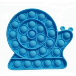 Snail Shape Push Pop Bubble Fidget Toy with Logo