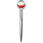 Custom Beachball Specialty Pen w/Squeeze Topper